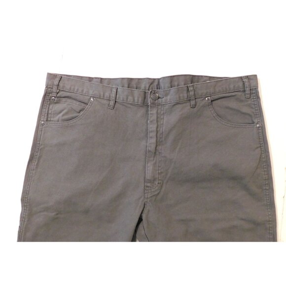 Dickies Dungaree Jeans Mens 44 x 30 Gray Straight Leg Regular Fit Flex Duck - Picture 4 of 7